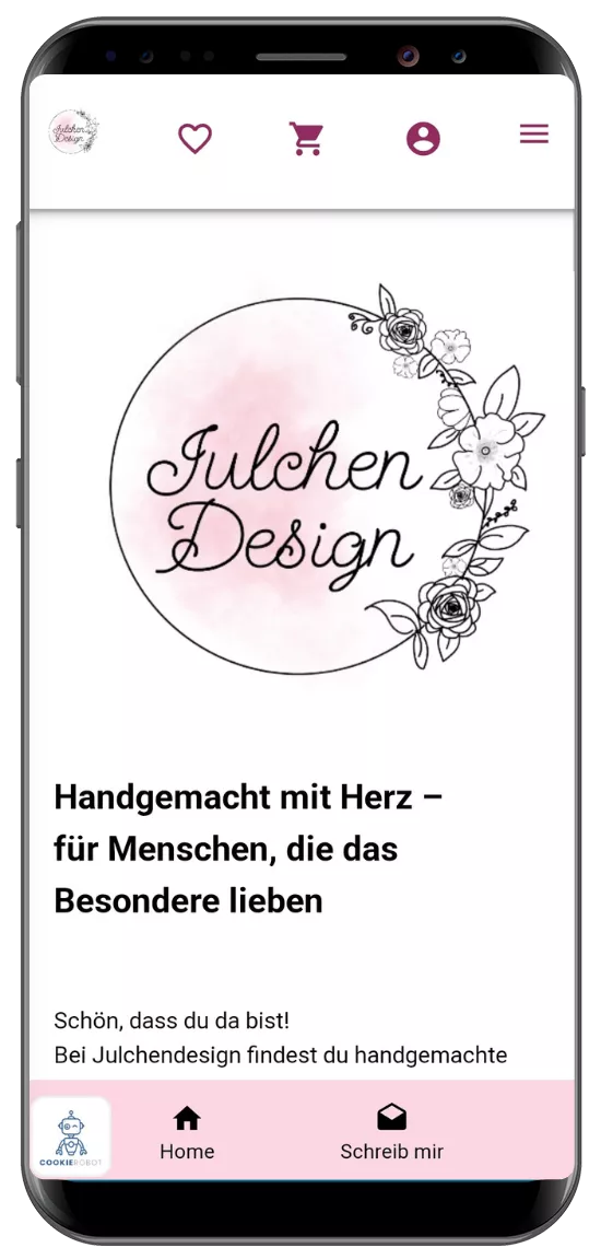 AppShop-Beispiel Handmade-Business