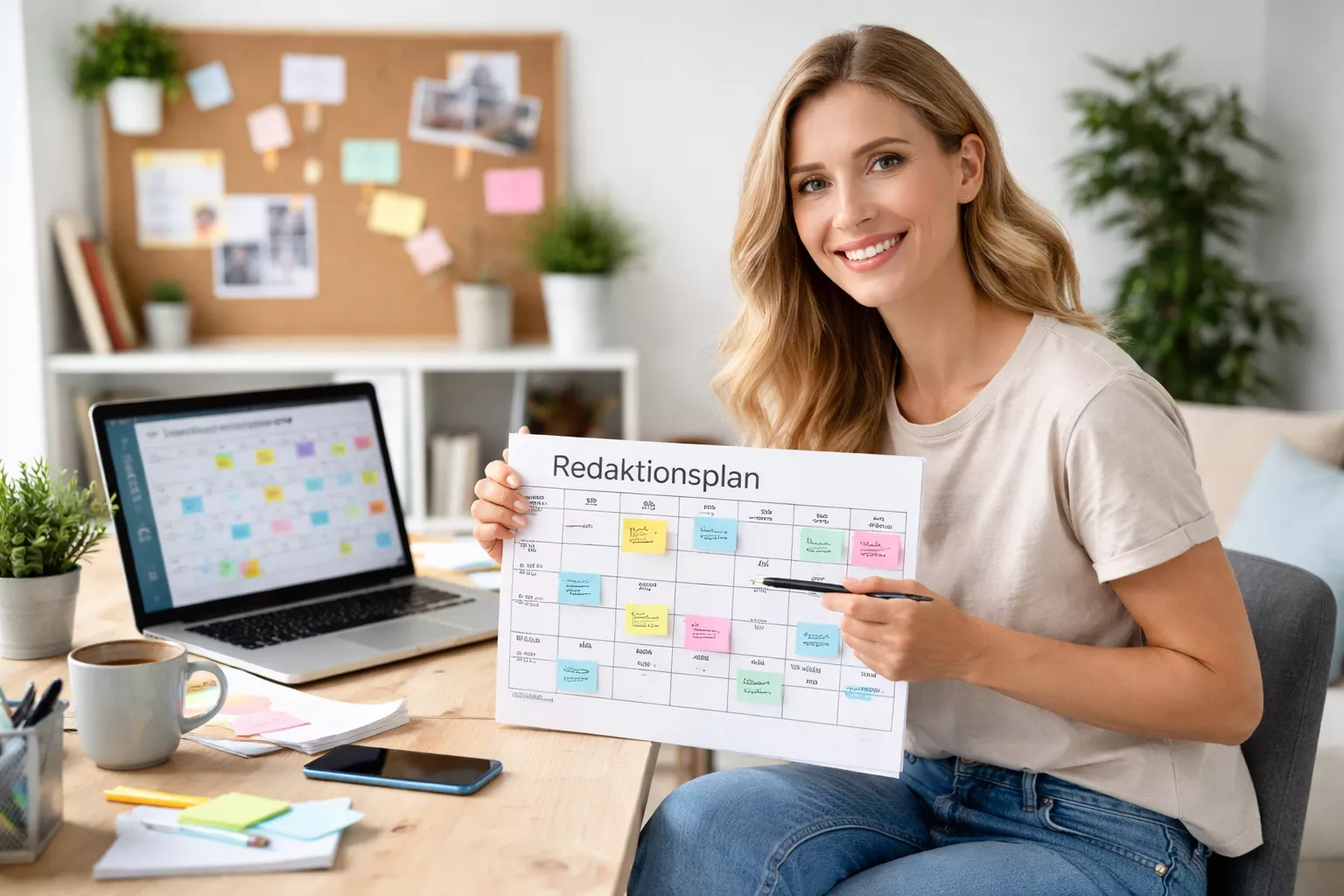 Vorlage für deinen Redaktionsplan