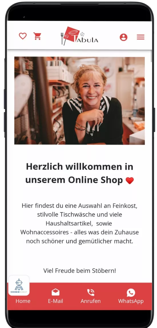 AppShop-Beispiel Geschenke- & Haushaltswaren