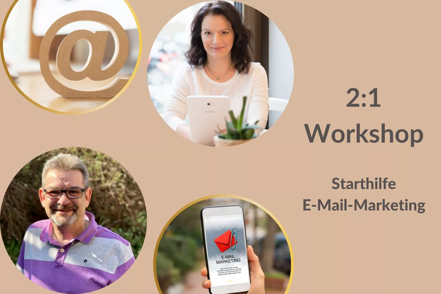 2:1 Workshop - Starthilfe E-Mail-Marketing