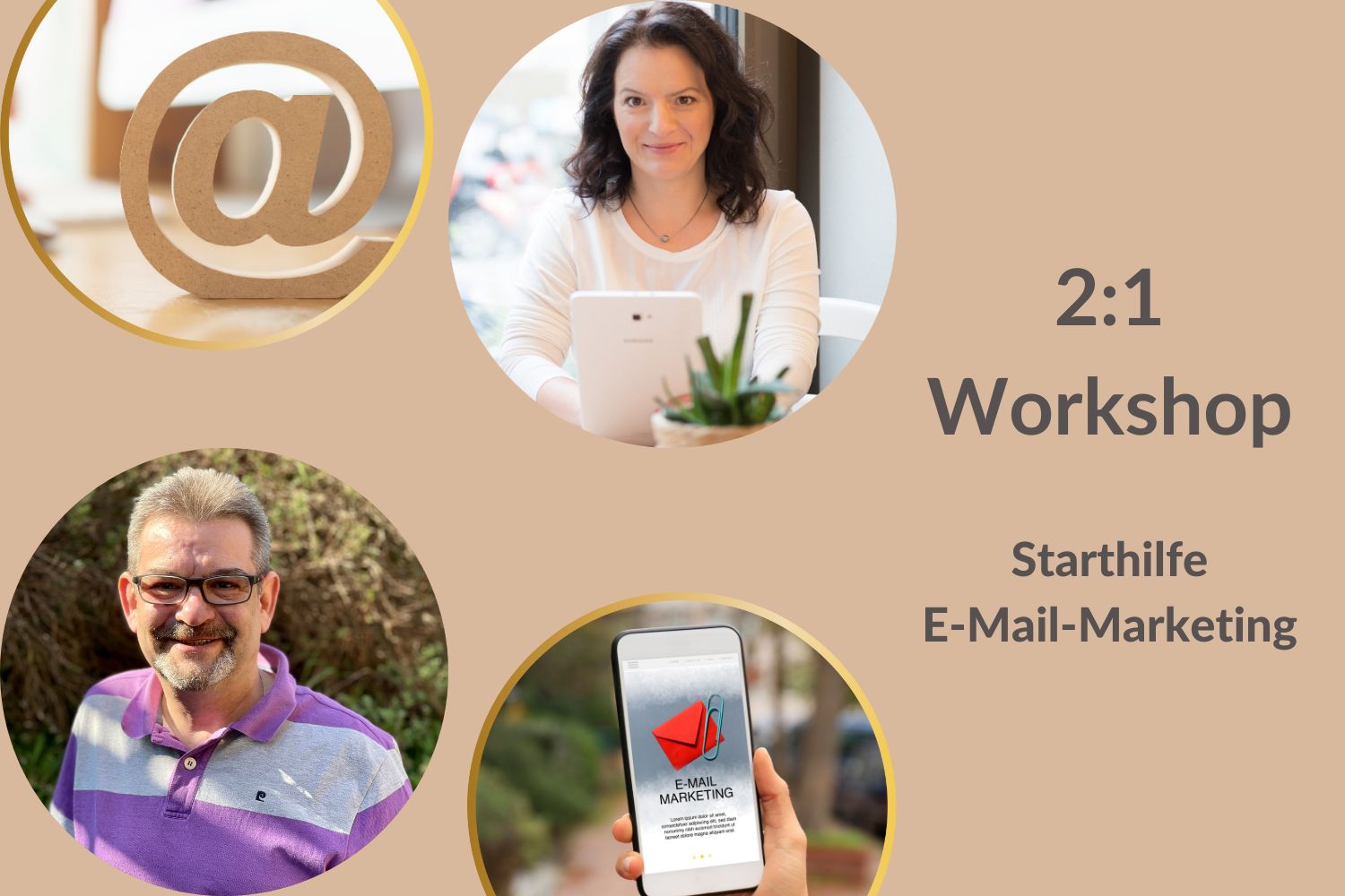 2:1 Workshops Starthilfe E-Mail-Marketing